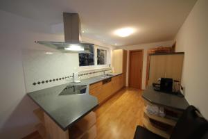 Kuchyň nebo kuchyňský kout v ubytování Monika-Mellau Appartements
