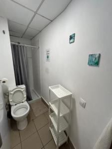 Kúpeľňa v ubytovaní NC Hostel