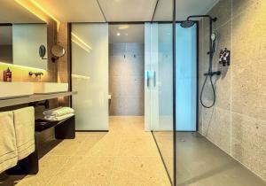 Ванная комната в Hotel Bahía de Vigo