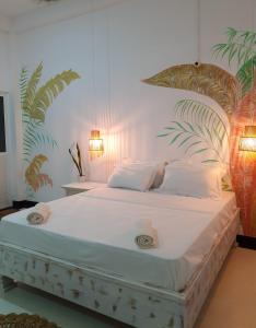 Letto o letti in una camera di Gypsea' Madiha