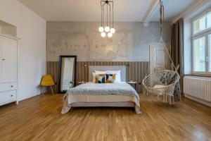 Postel nebo postele na pokoji v ubytování Apartment Ruska