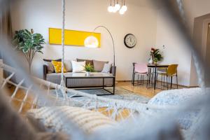 Posezení v ubytování Apartment Ruska