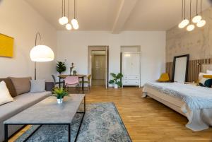 Postel nebo postele na pokoji v ubytování Apartment Ruska