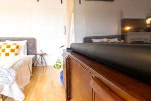 Postel nebo postele na pokoji v ubytování Apartment Ruska