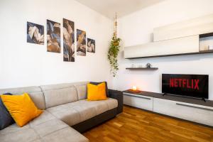 Χώρος καθιστικού στο DiffeRent Home - Parcheggio privato