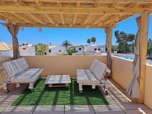 Ban công/sân hiên tại vila pinheiro