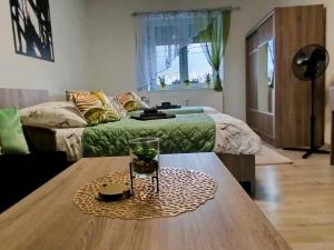 Apartmá Vrbice的休息区
