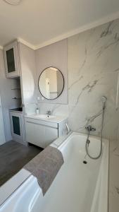 Phòng tắm tại vila pinheiro