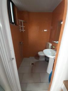 Koupelna v ubytování Villa-Hotel Ludianna