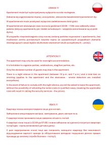 a letter from the british embassy requesting the verification of the document at Apartament Leśna in Bydgoszcz +3 photos