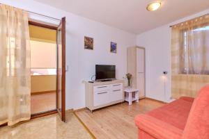 TV a/nebo společenská místnost v ubytování Apartments Nada