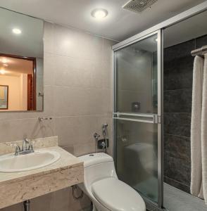 Ванна кімната в Hotel Bambito By Faranda Boutique, a member of Radisson Individuals