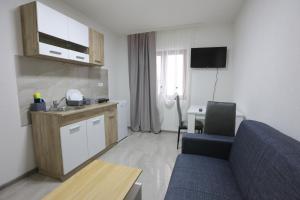 Η κουζίνα ή μικρή κουζίνα στο Ivan's guesthouse