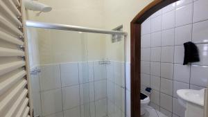 Koupelna v ubytování Pousada Encantos de Socorro