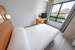 Postel nebo postele na pokoji v ubytování Hotel Faranda Los Tilos, Ascend Hotel Collection