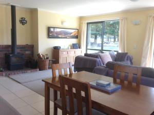 Et opholdsområde på Oxford Holiday Cottage