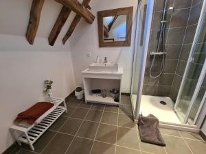 Ένα μπάνιο στο Gîte en Berry : nature, vélo et pêche - FR-1-591-709 +27 φωτογραφίες