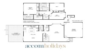 Půdorys ubytování Araluen On Henley Accom Property
