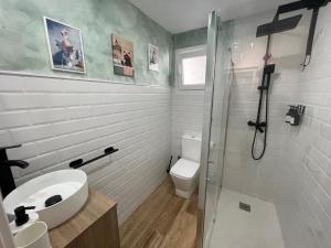 Koupelna v ubytování Margarita House en Sevilla