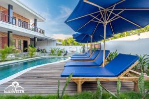 Swimmingpoolen hos eller tæt på Kubu BK by Bukit Vista