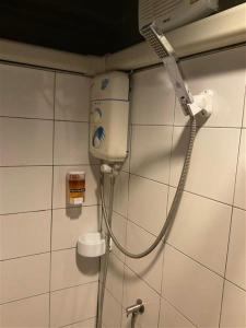Koupelna v ubytování Capsule Hostel Chiangkhan