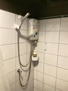 Koupelna v ubytování Capsule Hostel Chiangkhan