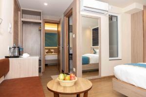 Letto o letti in una camera di Shuvatara Suites & Spa, Thamel