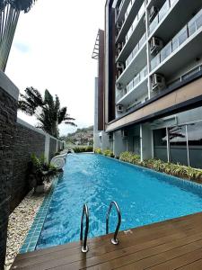 Bazén v ubytování Сhic condo студия с бассейном nebo v jeho okolí