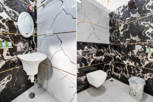 Ένα μπάνιο στο HOTEL SKY BLUE AND SUITEs