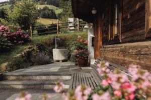 Aed väljaspool majutusasutust Alpen-Chalet-Pankraz