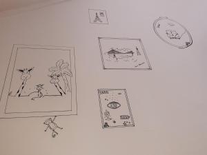 Plan piętra w obiekcie L'artistique, 4 lits, 2 chambres, stationnement gratuit, spacieux, atypique