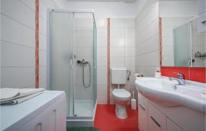 Koupelna v ubytování Holiday Home Presika Cr