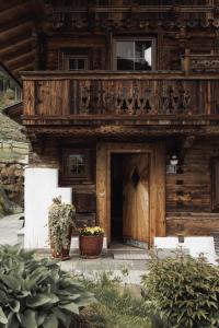 Majutusasutuse Alpen-Chalet-Pankraz fassaad või sissepääs