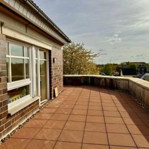 Μπαλκόνι ή βεράντα στο Penthouse Stadtrand Mageburg, Vollausgestattet