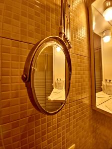 Koupelna v ubytování Hotel Azzurra + 36 fotografií