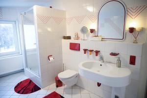 Koupelna v ubytování Ferienwohnung Maris + 10 fotografií