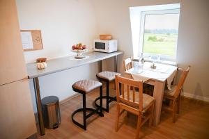 Kuchyň nebo kuchyňský kout v ubytování Ferienwohnung Maris