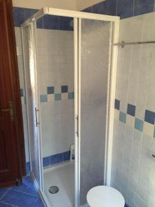 Et badeværelse på Appartamento Romeo