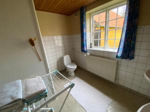 Koupelna v ubytování GRUBBE MØLLE Bed & Breakfast