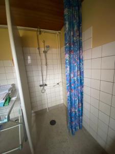 Koupelna v ubytování GRUBBE MØLLE Bed & Breakfast
