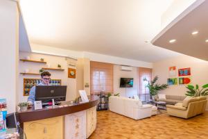 Kuchyň nebo kuchyňský kout v ubytování Hotel Selene - Vista Mare