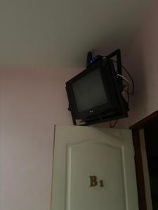 TV a/nebo společenská místnost v ubytování Pure's Place