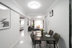 Posezení v ubytování 上海柠檬汁民宿 Shanghai lemon juic B&B -Shanghai Lemon Deluxe Room外滩南京东路步行街