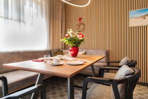 Posezení v ubytování Ferienwohnung in der Thermenregion