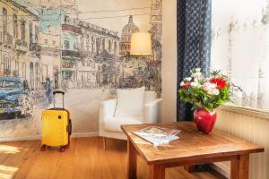 Posezení v ubytování Ferienwohnung in der Thermenregion