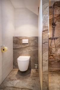 Koupelna v ubytování Ferienwohnung in der Thermenregion