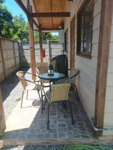 Μπαλκόνι ή βεράντα στο Cabaña Privada Pucon