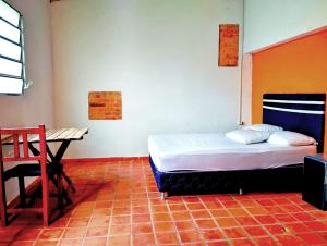 Katil atau katil-katil dalam bilik di Mediterraneo Youth Hostel