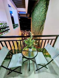 Μπαλκόνι ή βεράντα στο Studio Unit for 2pax