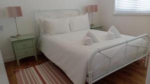 Ένα ή περισσότερα κρεβάτια σε δωμάτιο στο Fabulous Midlothian 3 Bed Home
